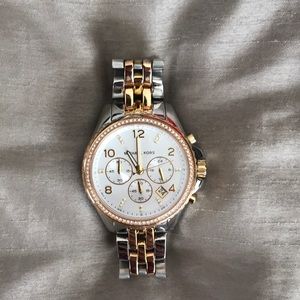 Michael Kors 2 tone watch